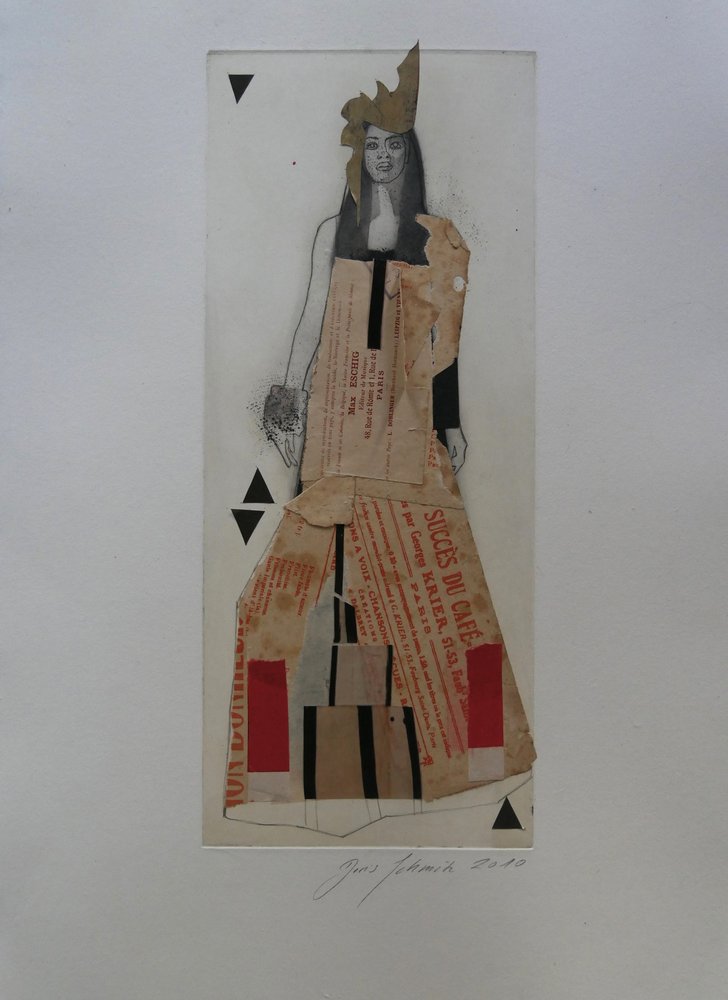 Colagem da Rainha da Moda de Doris Schmitz