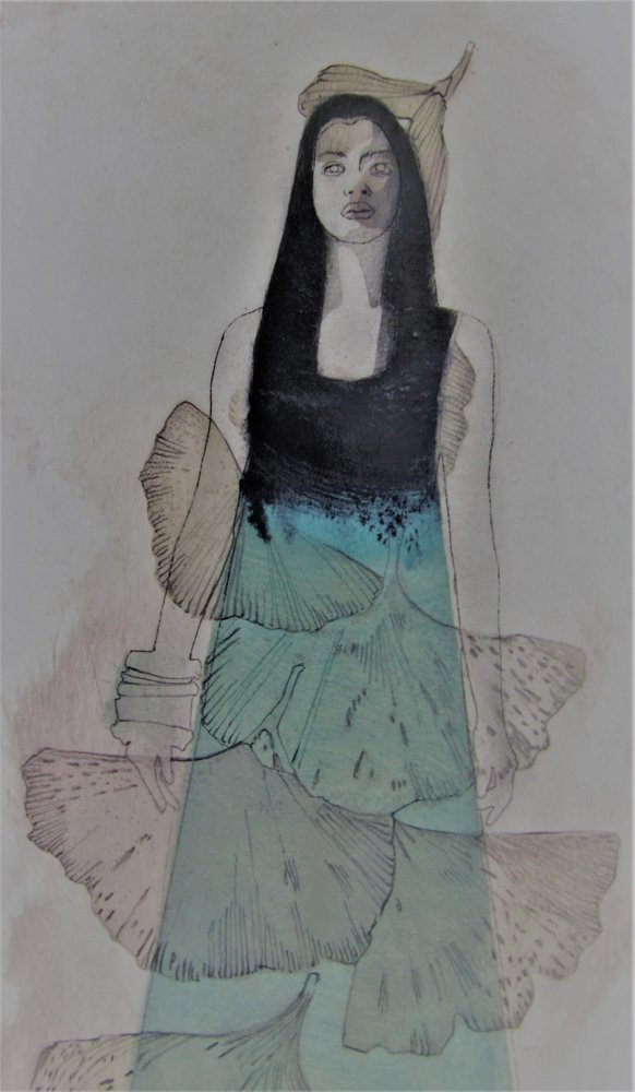 A Mulher da Folha de Ginkgo de Doris Schmitz