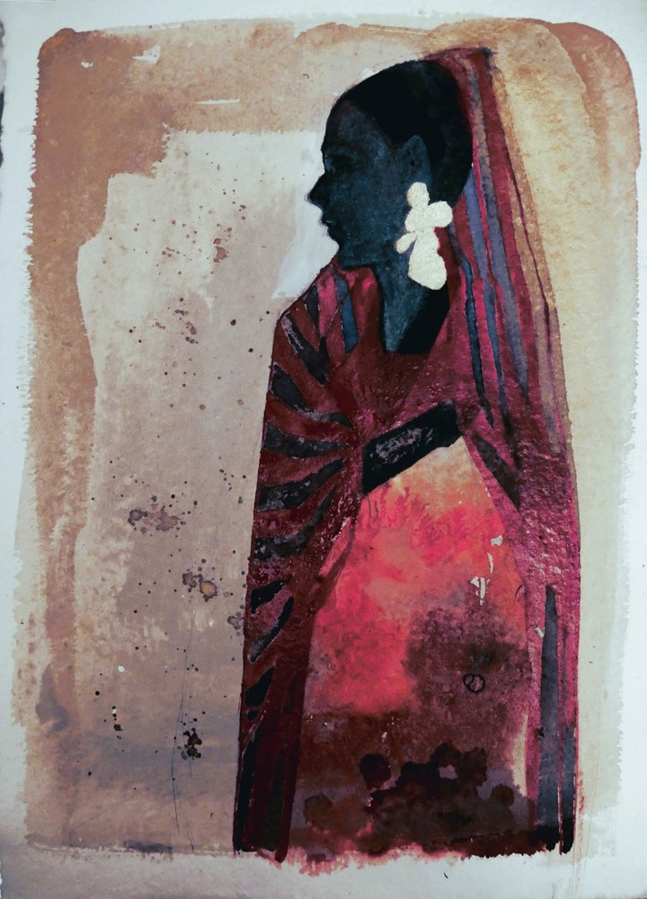 Perfil de uma Mulher Elegante de Doris Schmitz