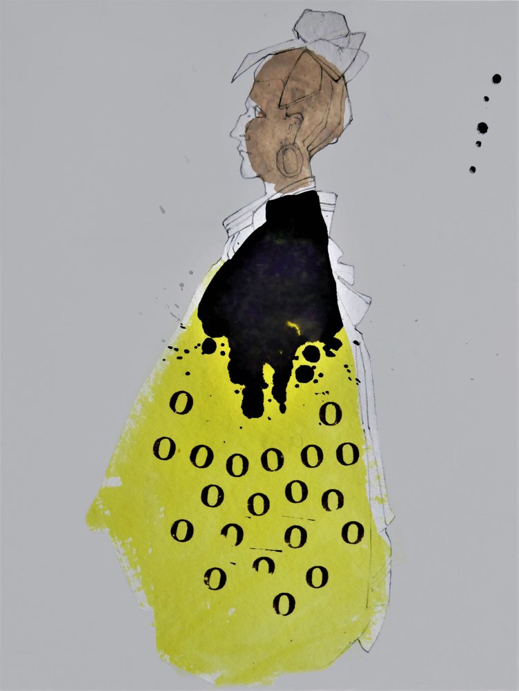Ilustração de Moda Moderna de Doris Schmitz