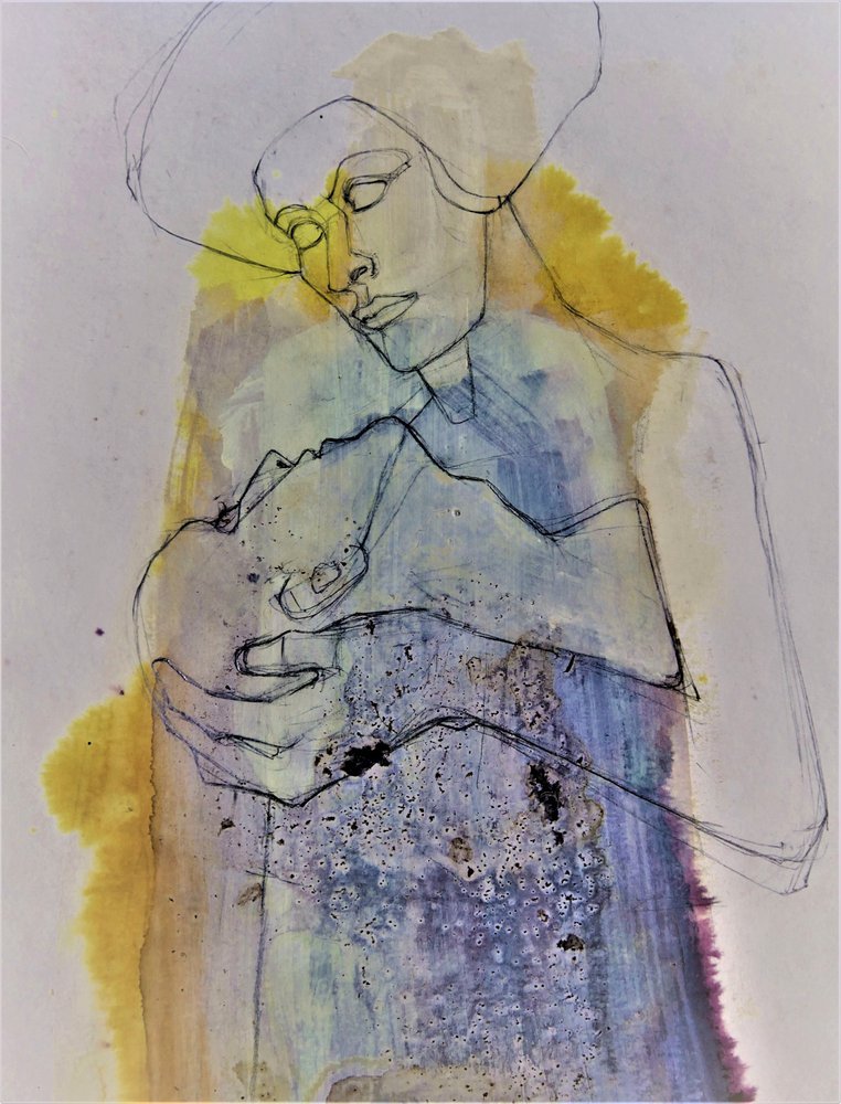 Abraço entre mãe e filho de Doris Schmitz