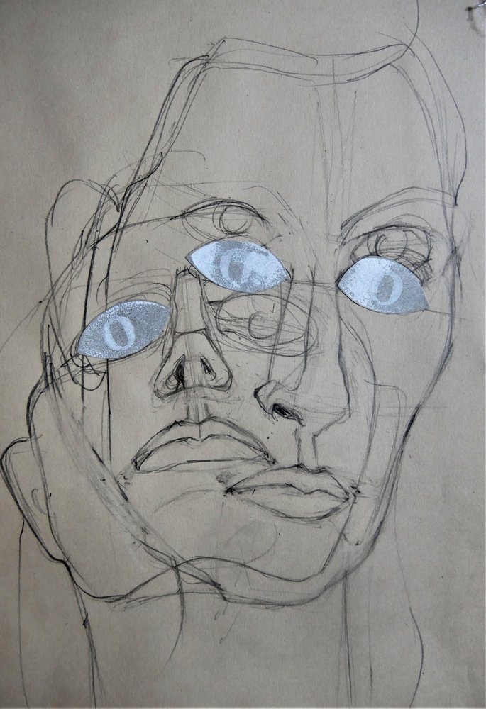 Retrato de Múltiplos Olhos de Doris Schmitz