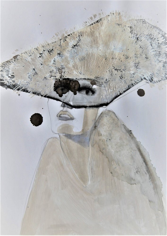 Retrato do Chapéu Misterioso de Doris Schmitz