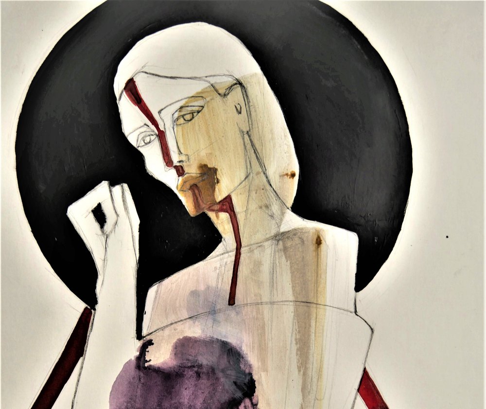 Retrato de Doris Schmitz