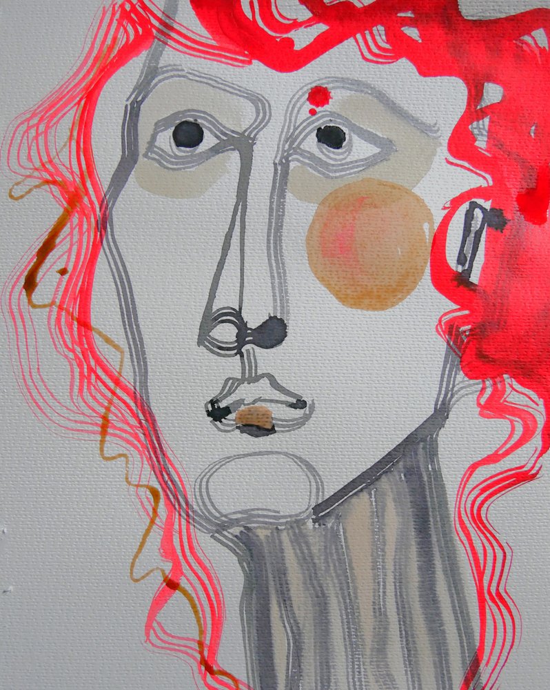 Mulher Ruiva de Doris Schmitz