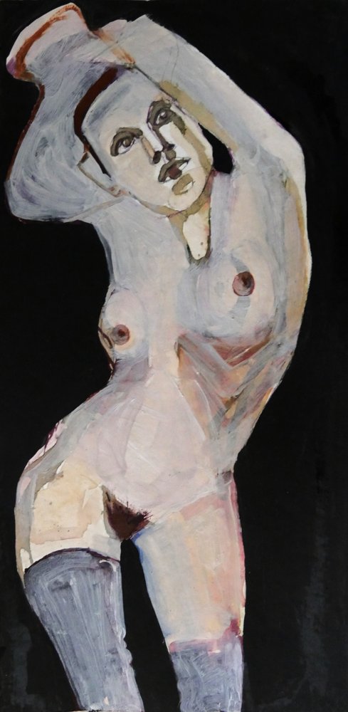 Figura nua sensual de Doris Schmitz