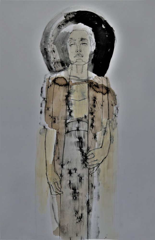 Figura abstrata serena de Doris Schmitz