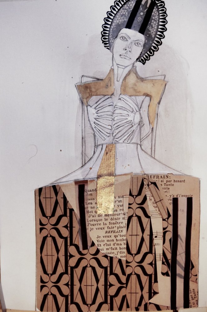 Mannequin esquelético de Doris Schmitz