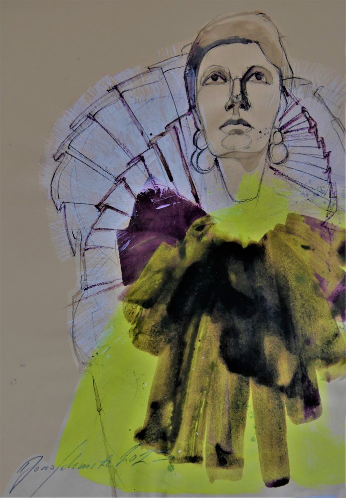 Retrato de Moda Vívido de Doris Schmitz