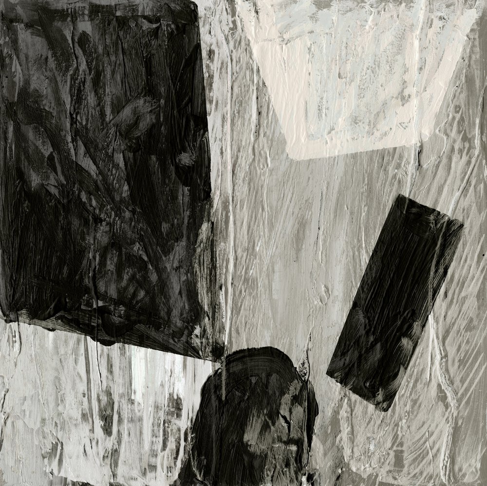 Texturado, abstrato, monocromático de Edward Selkirk