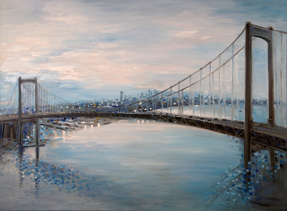 Reflexões sobre a Ponte do Crepúsculo de Ekaterina Ermilkina