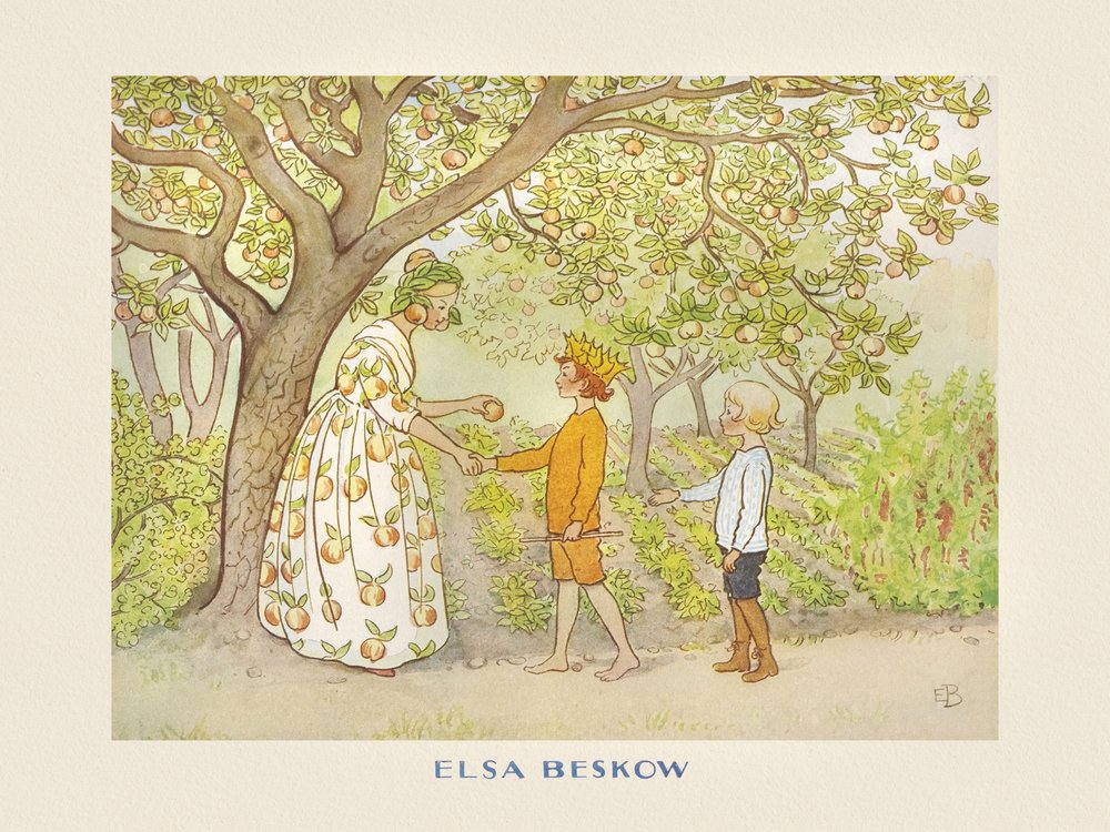 O Pequeno Lasse no Jardim de Elsa Beskow