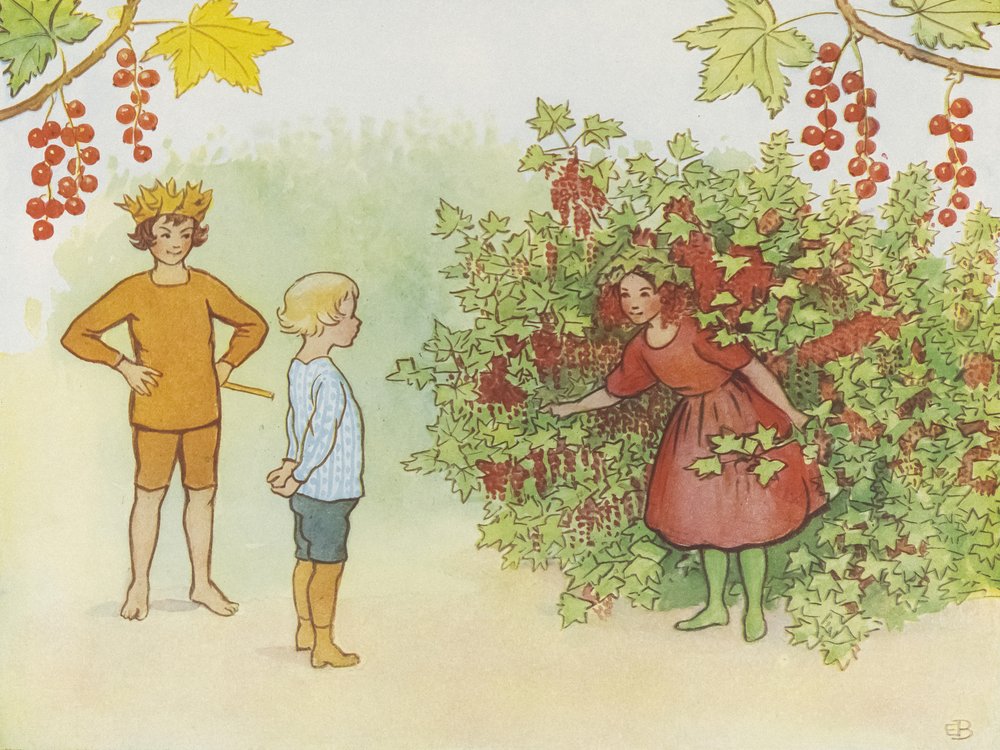 Lasse Liten no Jardim, 1923 de Elsa Beskow