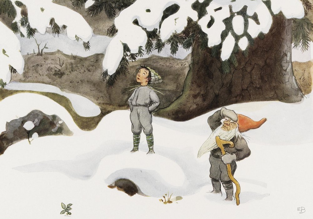 O Ovo do Sol de Inverno de Elsa Beskow