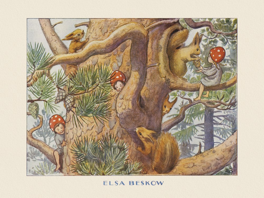 As Crianças do Papai Noel  - A Árvore de Elsa Beskow
