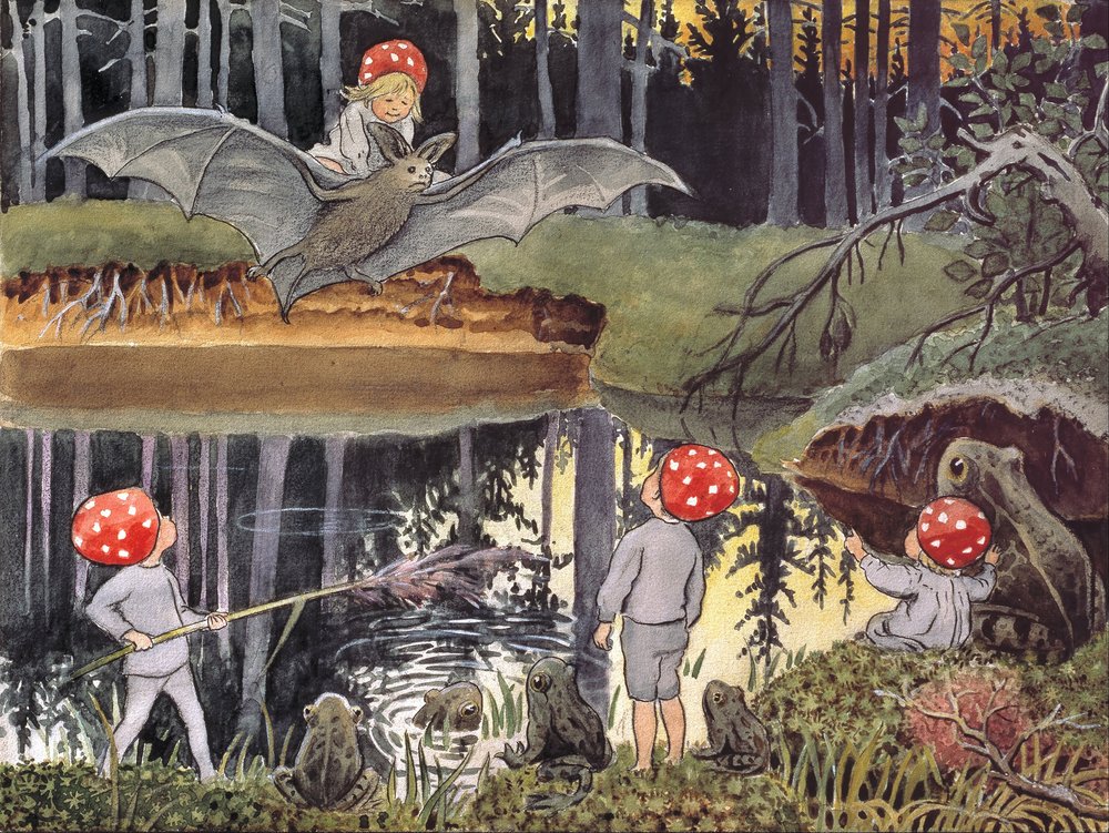 As Crianças do Papai Noel: O Morcego de Elsa Beskow