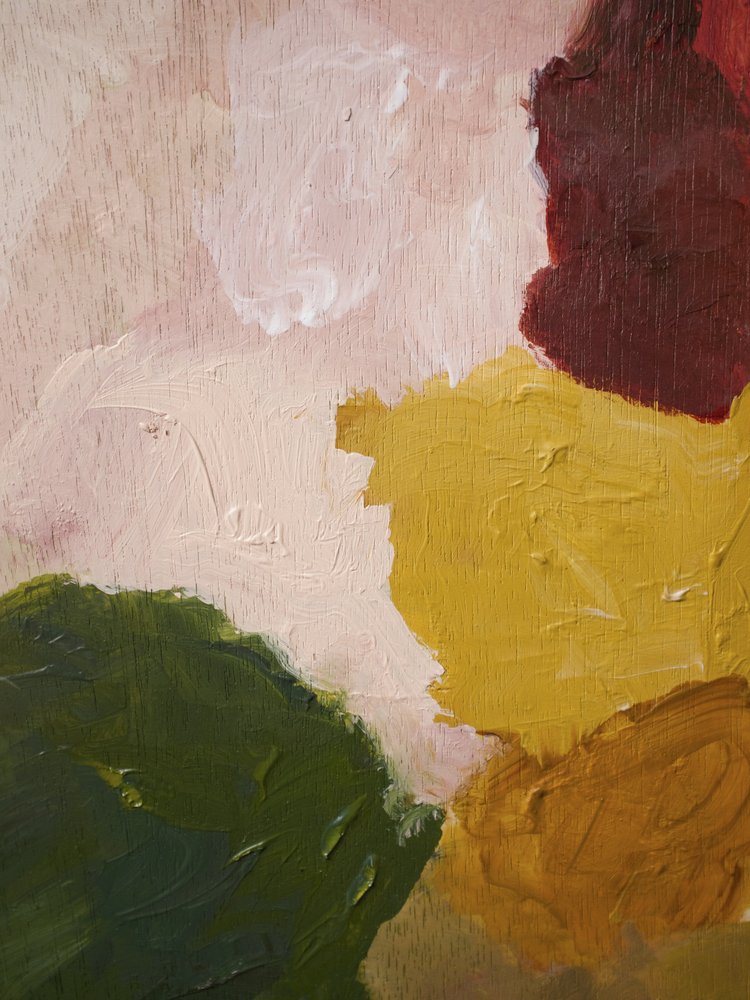 Harmonia de cores abstrata de Emily Tingey