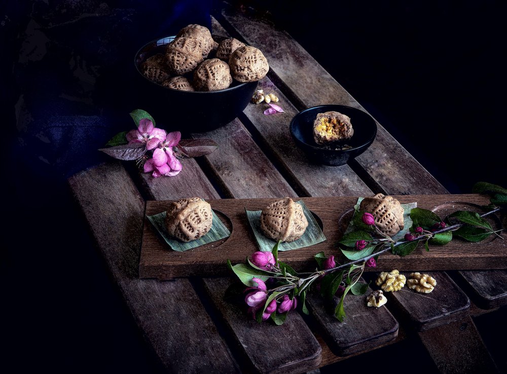 Pastelaria rústica ornamentada de Fangping Zhou