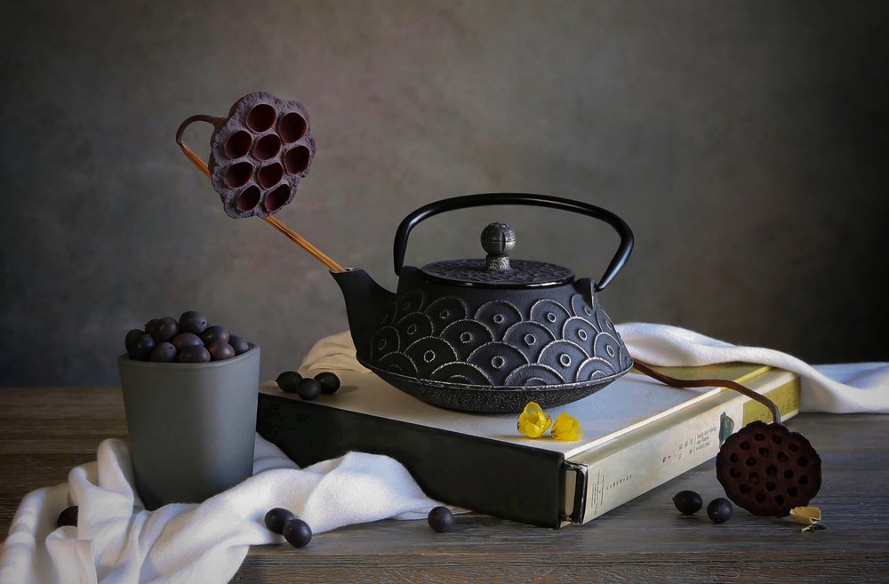 Bule Zen e Bagas de Fangping Zhou