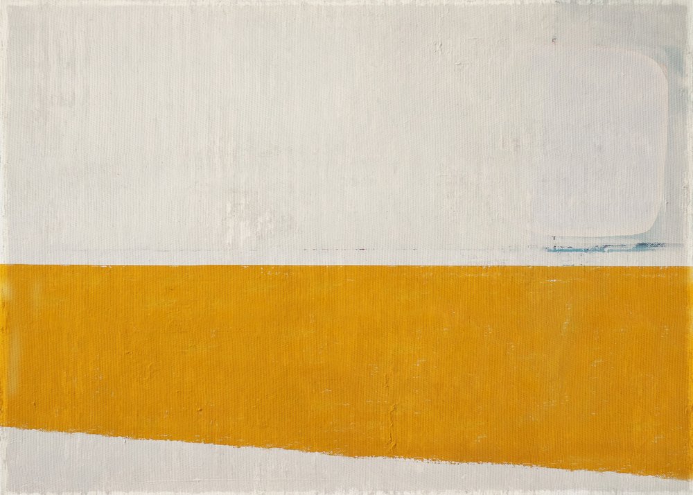 Horizonte amarelo minimalista de Fernando Vieira