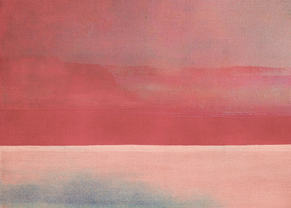 Serenidade do horizonte rosa de Fernando Vieira