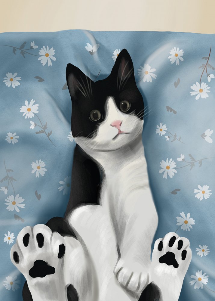 Gatinho de smoking de Flow Line
