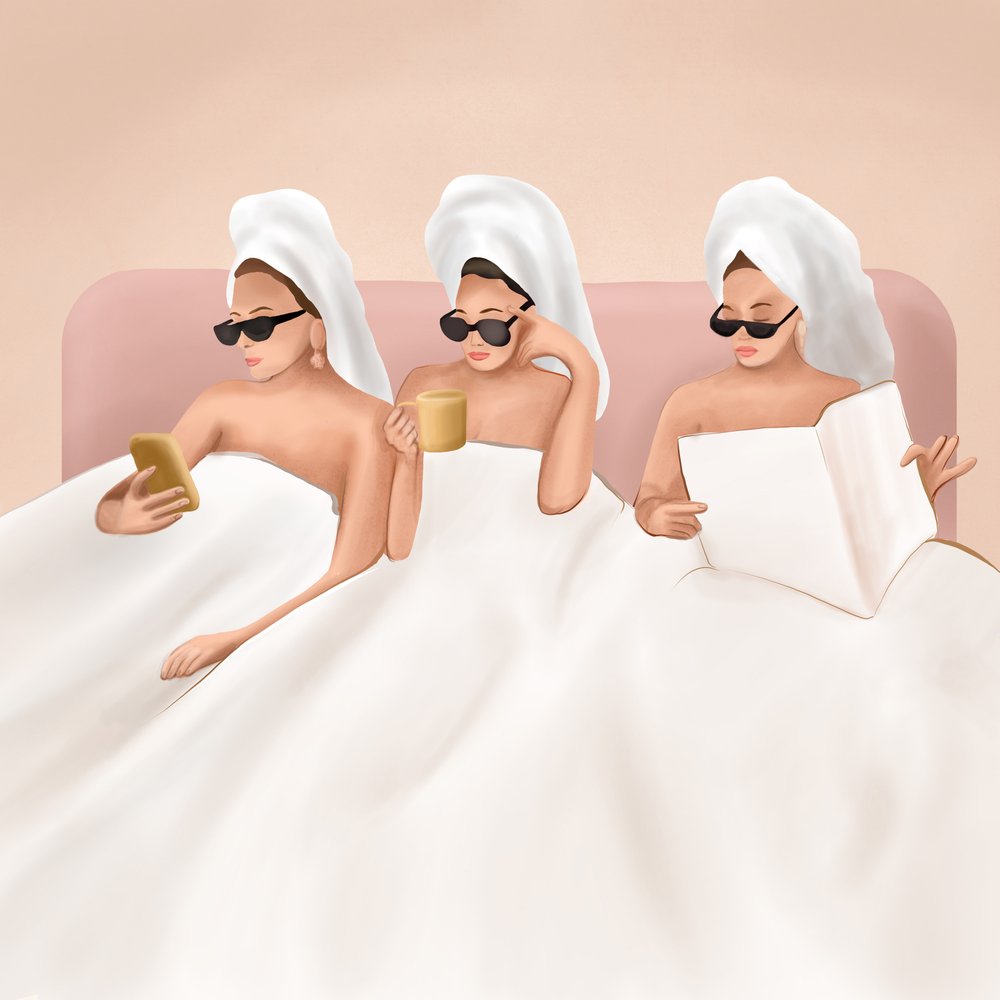 Dia de Spa com as Amigas de Flow Line