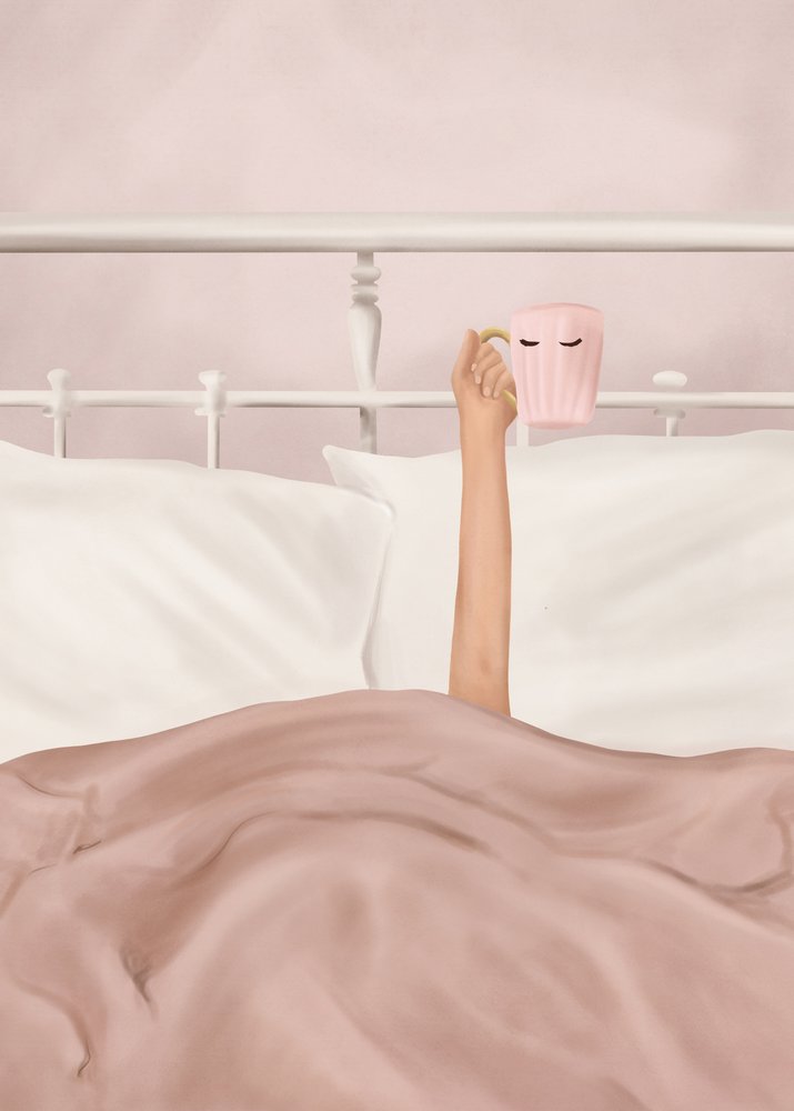 Café da manhã na cama de Flow Line