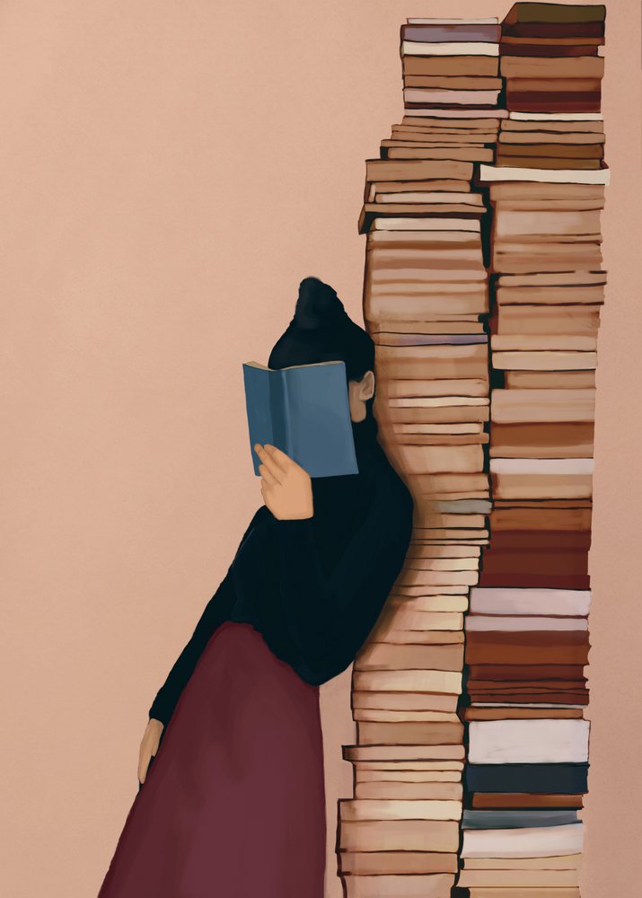 Momento de leitura silenciosa de Flow Line