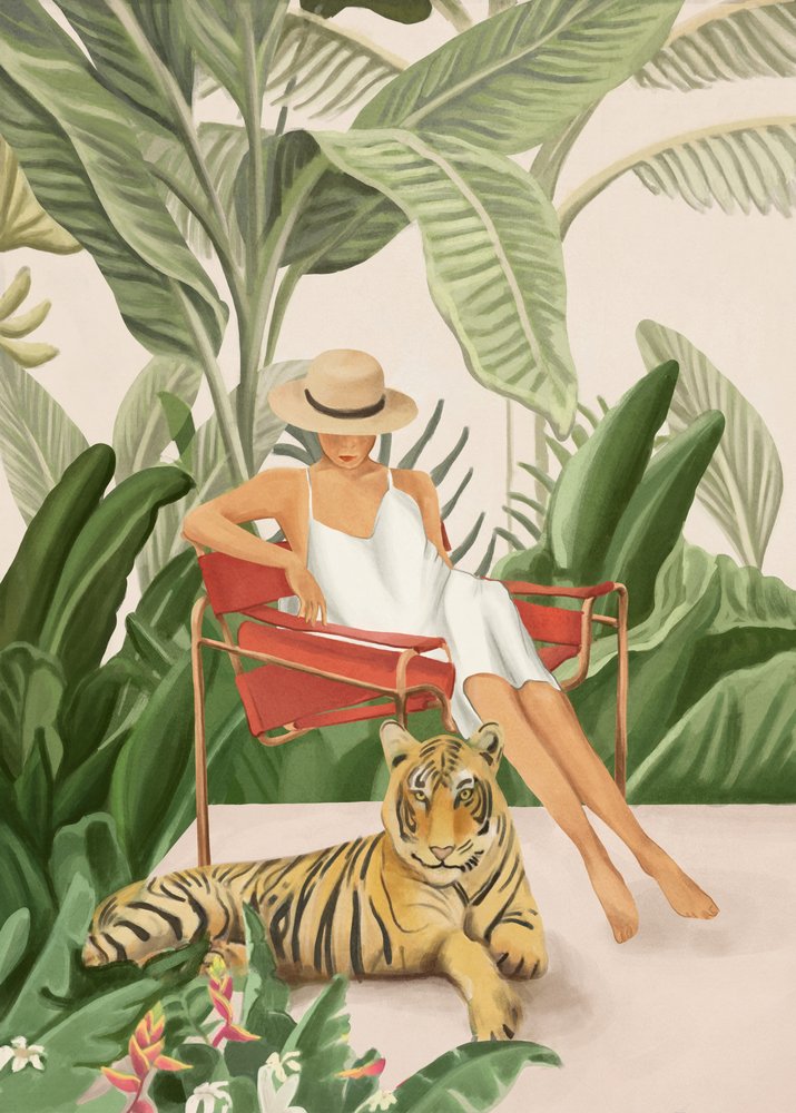 Retiro Tropical da Mulher Tigre de Flow Line