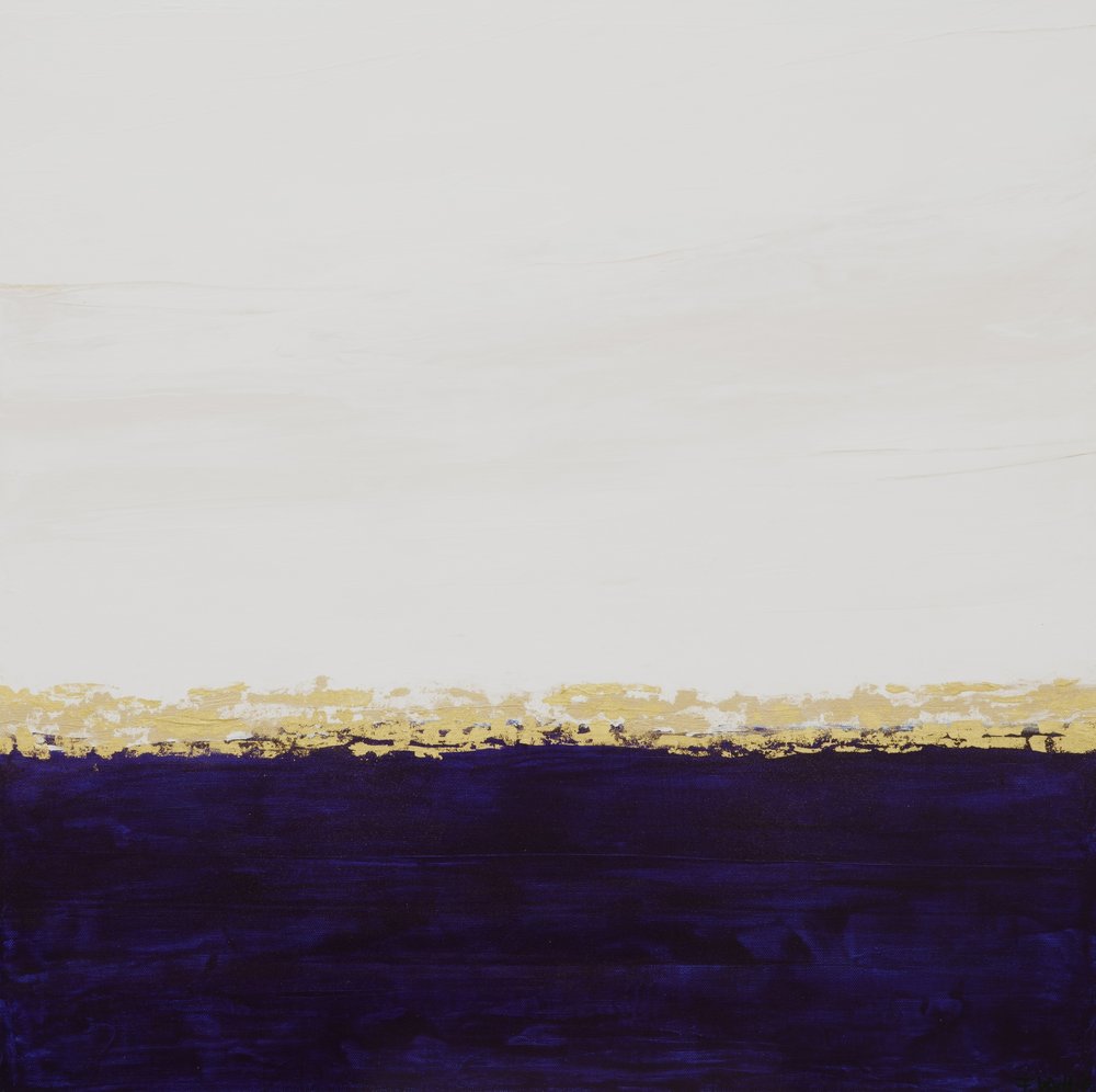 Deep Purple Gold Horizon de Françoise Wattré