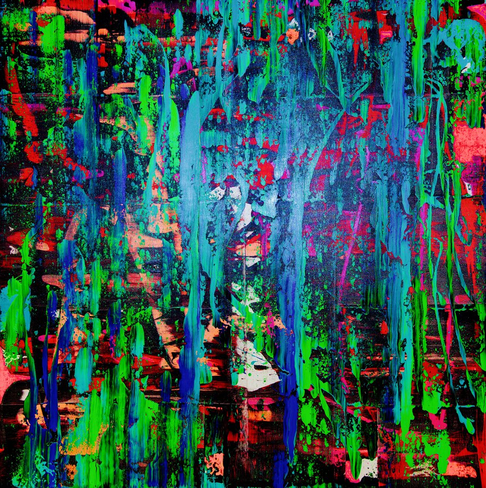 Gotas de tinta vibrantes de Fredrik Olsen