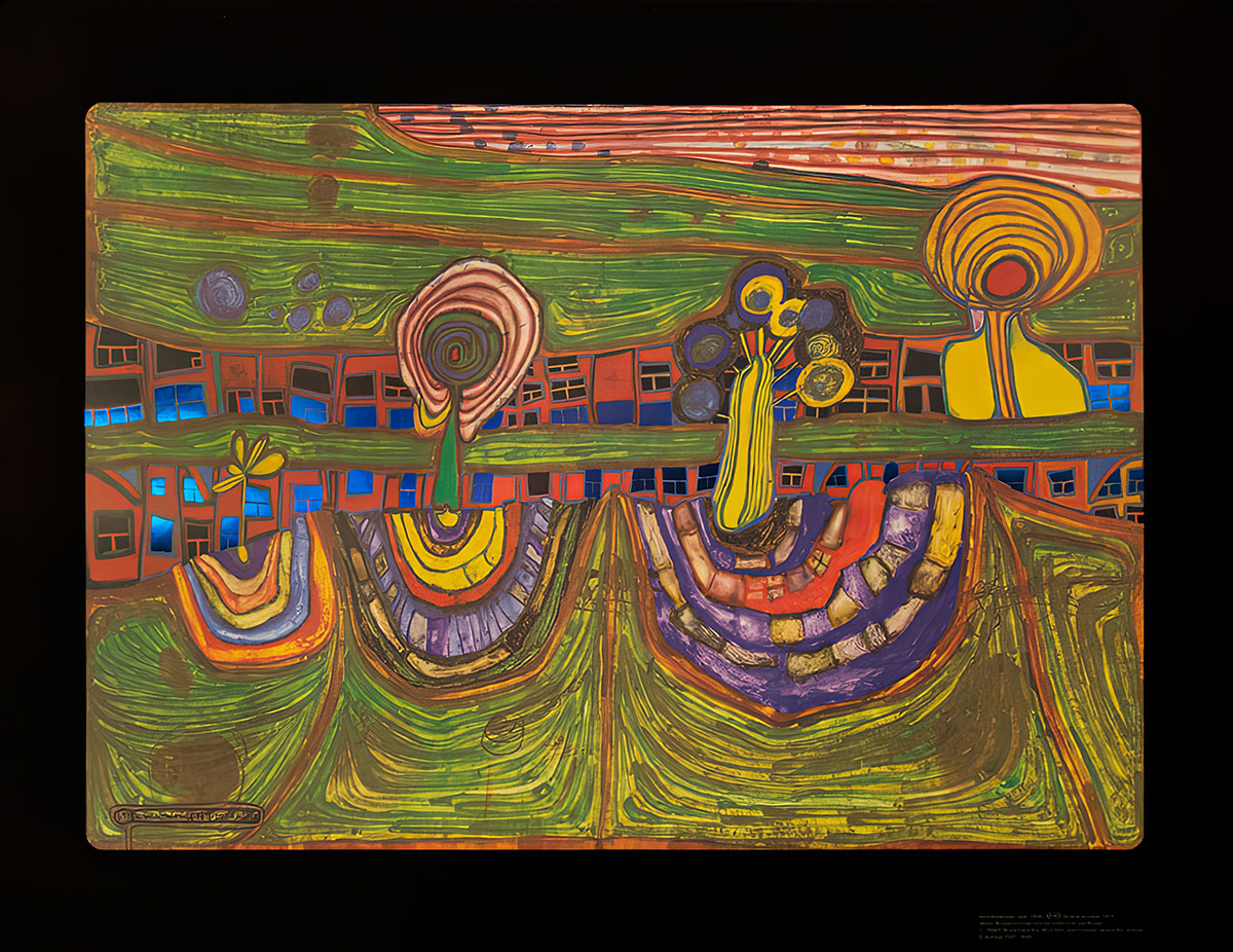 Linha suburbana de Friedensreich Hundertwasser