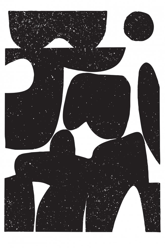 Figuras abstratas modernas de Fun Qui