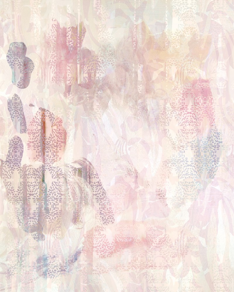 Abstrato floral delicado de Gemma Bardot