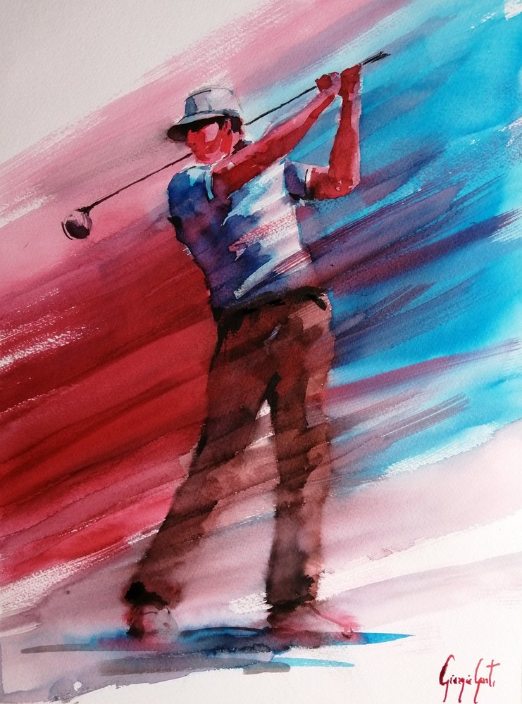 Swing de golfe dinâmico de Giorgio Gosti