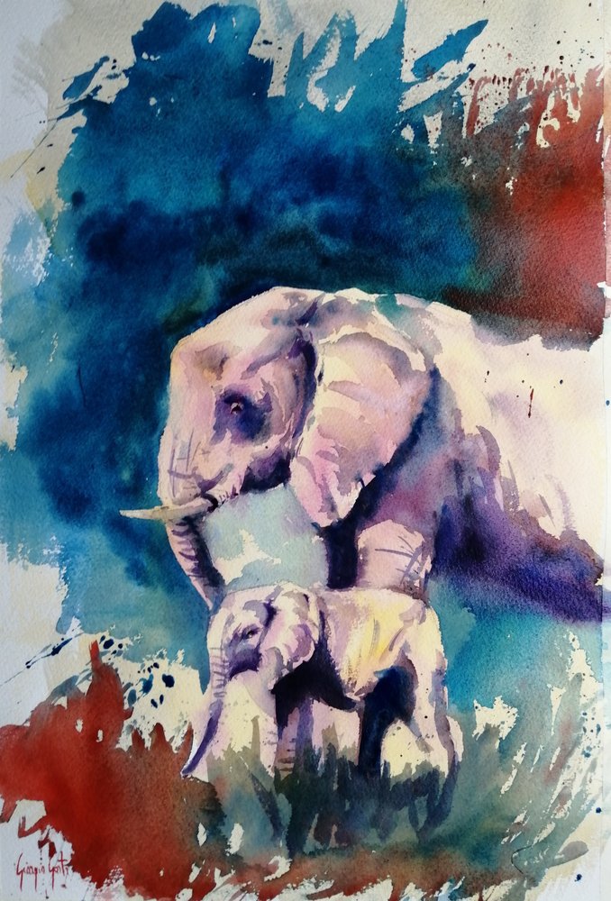 Laço do Elefante Gentil de Giorgio Gosti