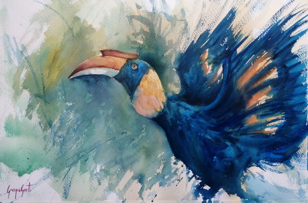 Calau-azul-tropical de Giorgio Gosti