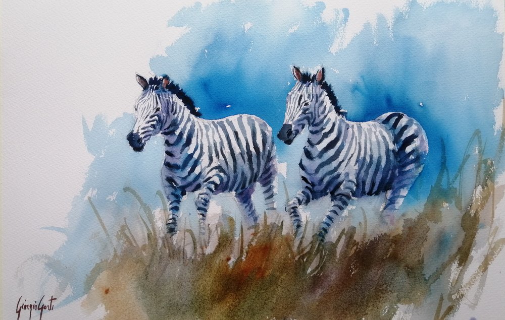 zebras 4 de Giorgio Gosti