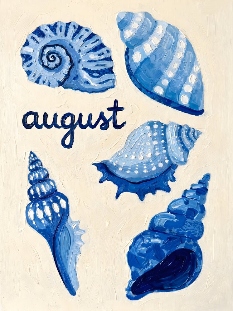 Conchas do Agosto Azul de HUGO