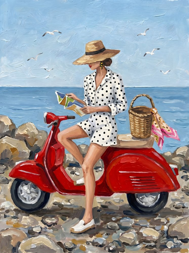Scooter de praia para mulheres elegantes de HUGO