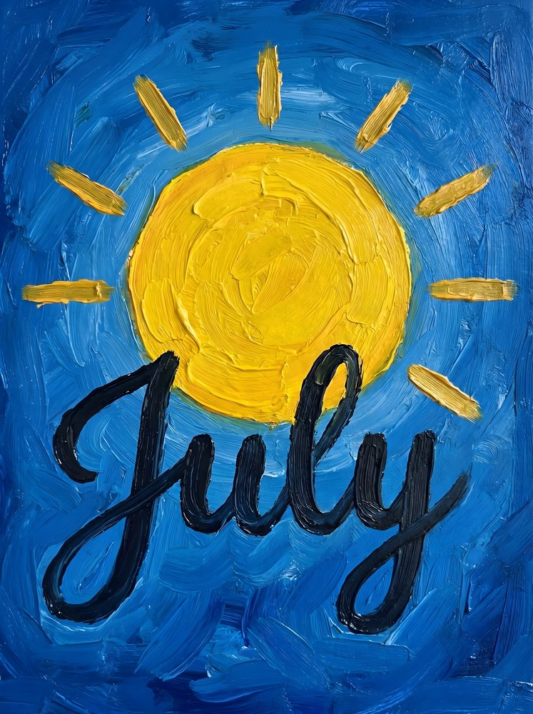 Sol quente de julho de HUGO