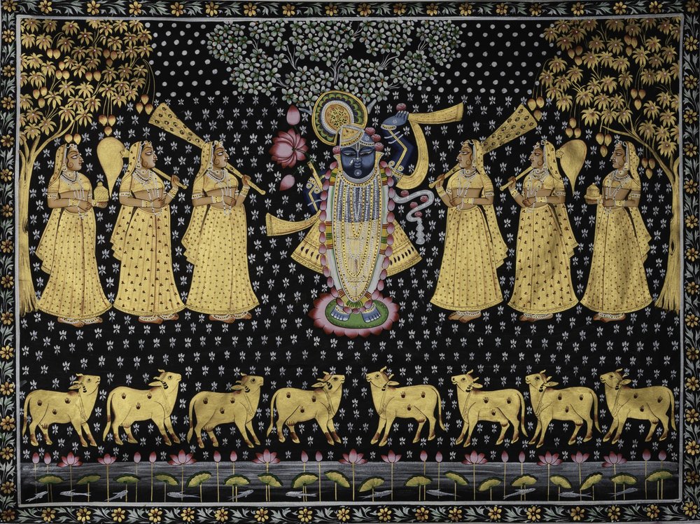 O Divino Krishna e as Gopis de IMAGINEERS STUDIO