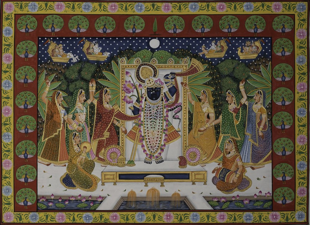 As gopis a adorar Krishna de IMAGINEERS STUDIO