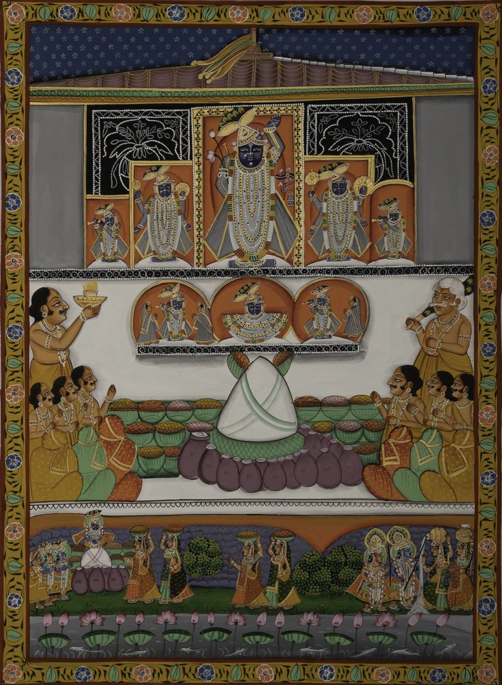 Devoção ao Templo de Krishna de IMAGINEERS STUDIO