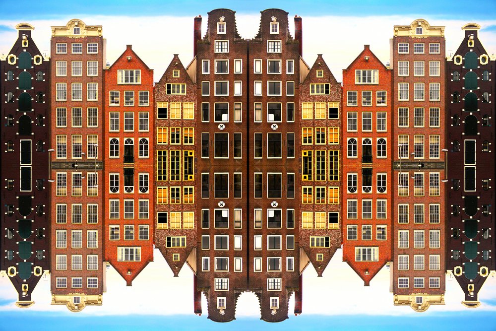 Simetria da Amsterdam House de Igor Shrayer