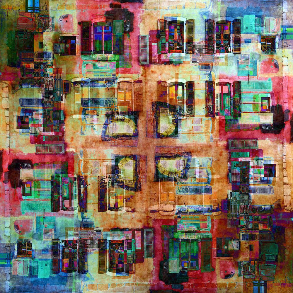 Janelas coloridas da cidade de Igor Shrayer