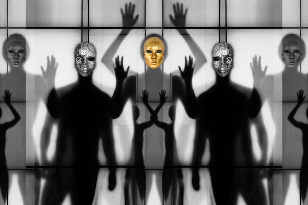 Máscaras para teatro de sombras de Igor Shrayer