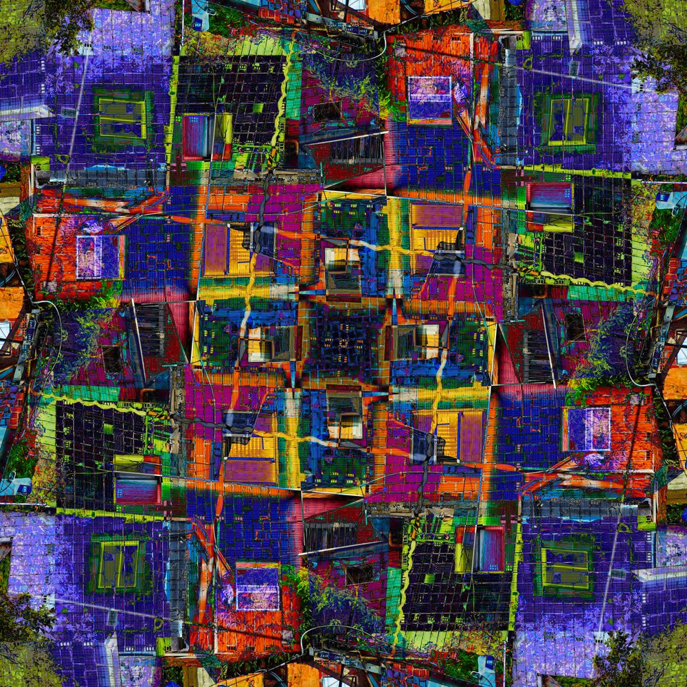 Um mosaico urbano vibrante de Igor Shrayer