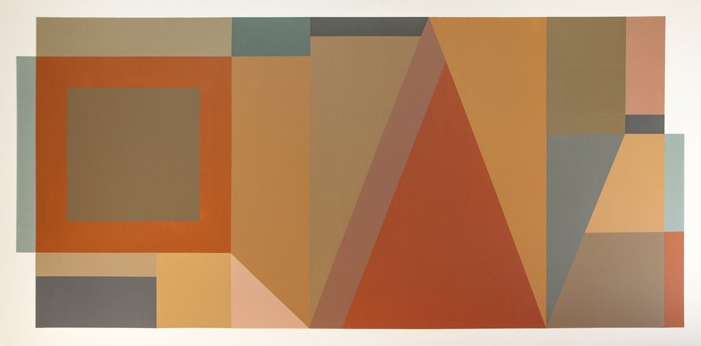 Blocos de cor abstratos de Ildefonso Martín
